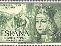 Spain 1951 Isabel La Catolica 60 CTS Verde Edifil 1097